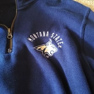 Embroidered Montana State University Zip up